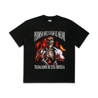 Esqueletos Memes  - TEE Vintage